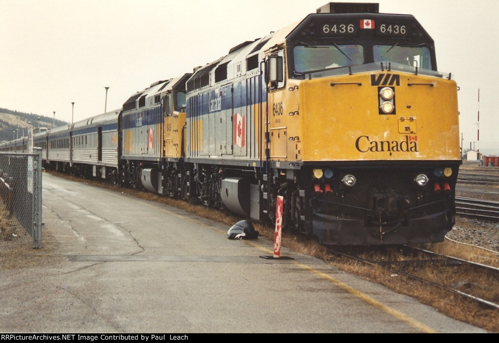 Westbound "Canadian" gets serviced